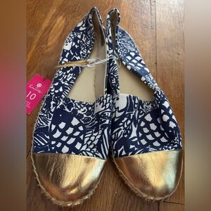 NWT Lilly Pulitzer X Target Slip-on Espadrille flats 10